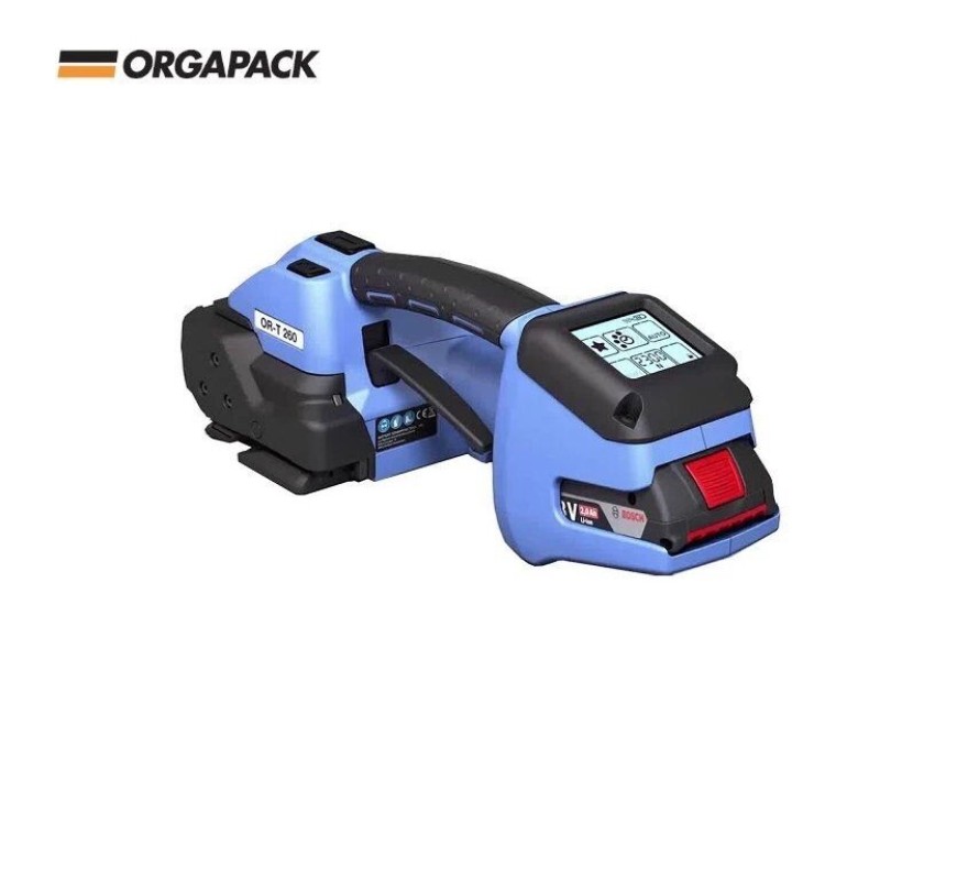 紅磚打包機(jī)標(biāo)磚打包機(jī) ORT260電動(dòng)一鍵式捆扎