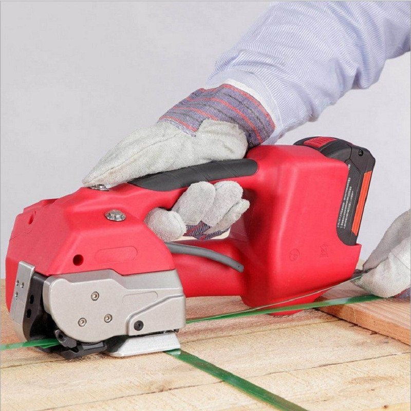 H-46手提式電動打包機(jī)工具，如何打包